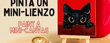 ¡Taller de mini-lienzo! ️  (SPA/ENG)