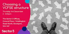 Choosing a VCFSE group structure (in person)