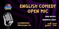 NO FILTER COMEDY - ENGLISH OPEN MIC