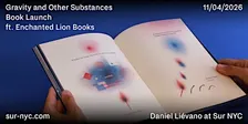 Gravity & Other Substances: Enchanted Lion Books Launch with Daniel Lievano