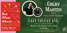 Colby Martin with Paula Stone Williams Live at Tattered Cover Colfax