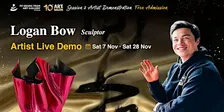 2026 Art Salon Live Demo by Sculptor Logan Bow