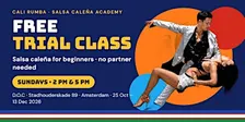 FREE Salsa Caleña Trial Class · Sundays in Amsterdam