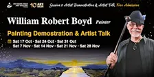 2026 Art Salon Live Demo by Painter William Robert Boyd