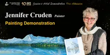 2026  Art Salon Painting Demonstration by Jennifer Cruden