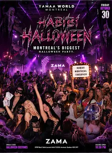 HABIBI HALLOWEEN MONTREAL @ ZAMA | FRI OCT 30 | YAMAA WORLD