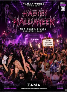 HABIBI HALLOWEEN MONTREAL @ ZAMA | FRI OCT 30 | YAMAA WORLD