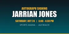 Jarrian Jones Autograph Signing