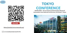 2027 Social Science & Humanities Research Assoc Inter Conf, April, Tokyo
