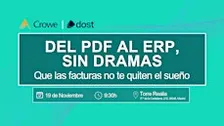 Del PDF al ERP, sin dramas: Que las facturas no te quiten el sueño.