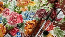 Watercolour and Gouache - florals for beginners