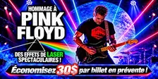Sainte-Thérèse - Samedi 20 novembre 2027 - 19h30 : Hommage à Pink Floyd