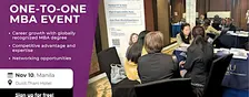 Build Your Global Career with an MBA: Access MBA Manila