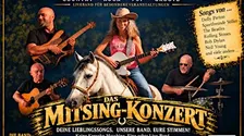Mitsing Konzert mit der Band The Rollin’ Horses
