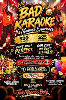 Bad KARAOKE bash!