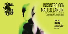 Incontro con Matteo Lancini - Accompagnare le adolescenze