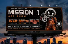 Mission 1 Art show