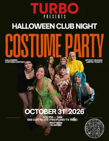 TURBO Halloween Party: Club-Style Monster Mash✨ 8pm - 1am 2026