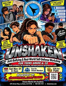UNSHAKEN: Anti-Bullying & Self Defense for Teens