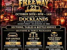 Docklands Halloween with Philadelphia Freeway LIVE at DOCKLANDS