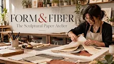 FORM & FIBER: The Sculptural Paper Atelier