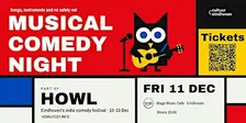 11 DEC: Musical Comedy Night @ Stage Music Cafe (HOWL - Indie Comedy Fest)