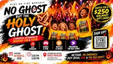 No Ghost but the Holy Ghost Kids Event