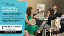 Discover the right Master's for your career at Access Masters Mexico City