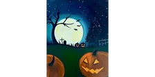 Graveyard Shift - Paint and Sip in Indianapolis | Classpop!™