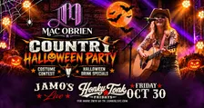 Honky Tonk Fridays Country Halloween Party | Mac O'Brien Band Jamo's Live