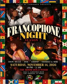 Francophone Night & AfroBeats (Celebrating Culture)
