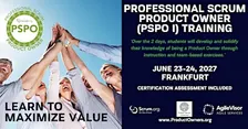Certified Training | Professional Scrum Product Owner (PSPO)