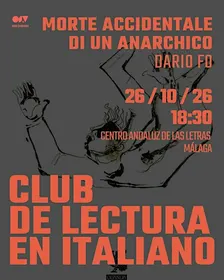 CLUB DE LECTURA EN ITALIANO | Dario Fo - Morte accidentale di un anarchico