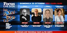 Focus Live 2026 - 25 ottobre dalle 10:00 alle 14.00