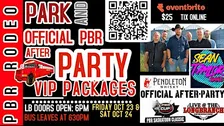 PBR Park & Official Pendleton After-party Pass