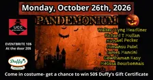 PANDEMONIUM UCC OCTOBER HALLOWEEN COMEDY
