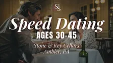Speed Dating Ages 30-45 in Ambler, PA at Stone & Key Cellars