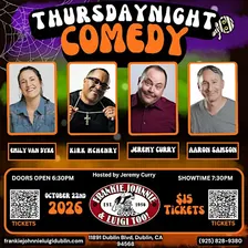 Thursday Night Comedy @ Frankie, Johnnie, & Luigi's Too! - HALLOWEEN EVENT