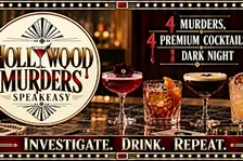 Hollywood Murders Speakeasy: A Live True-Crime Premium Cocktail Experience