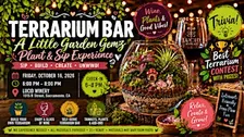 Plant & Sip Experience | Sacramento Night out: Terrarium Bar