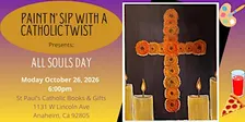 Paint n' Sip With a Catholic Twist All Souls Day