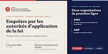 Enquêtes par les autorités d'application de la loi