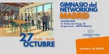 NETWORKING MADRID -Evento presencial- 27 octubre