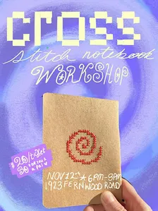 Cross Stitch Notebook Workshop