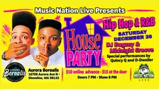 Music Nation Live presents House Party at Aurora Borealis
