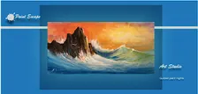 Paint Night- Crushing Waves