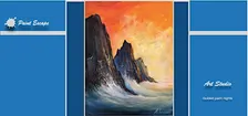 Paint Night- Crushing Waves