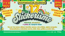 STICKERISMO 12 Festival de stickers y merch en Vía libertad