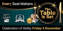 Celebration of Ability 2026 - The Table is Set