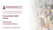 PromamaTalk 2026 @Milano